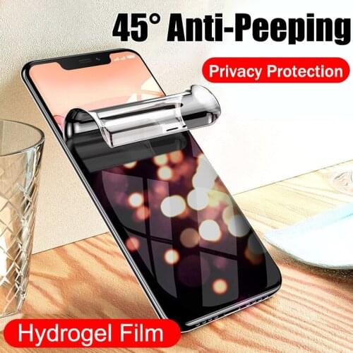 Front Hydrogel Film For Samsung Galaxy Note 20 Ultra 5G Privacy Peep Soft Screen Protector For Samsung Galaxy Note 20 Note20 5G