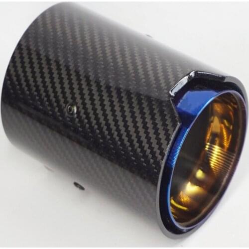 Suitable for M2 F87 M3 F80 M4 F82 F83 M5 F10 M6 F12 F13 exhaust modified carbon fiber tail throat Muffler pipe tips
