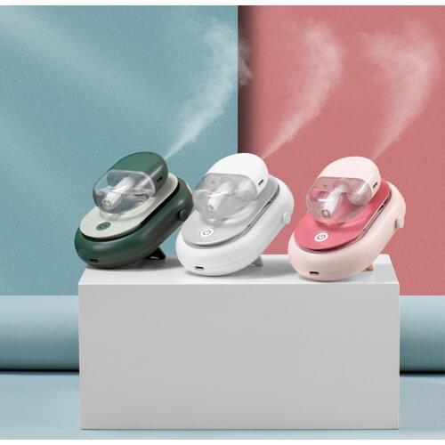 Handheld Mini Neck Fan USB Rechargeable Cooler Outdoor Travel Portable Silent Electric Hanging Cooling Fans Summer Cooler