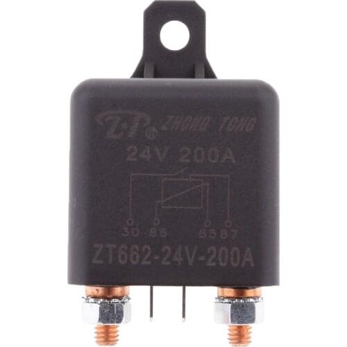 DC 24V 200A 4-Pin Automotive Auto High Current Split Charge SPST Relays