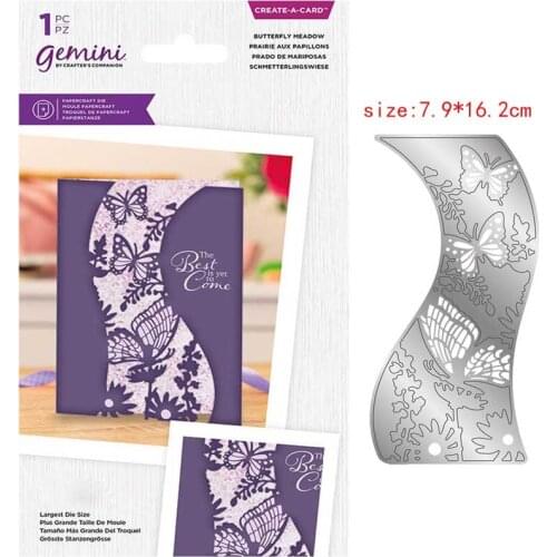 Sirius Winding road with butterflies Metal cutting dies cut die mold card Scrapbook paper craft knife mould blade punch stencils