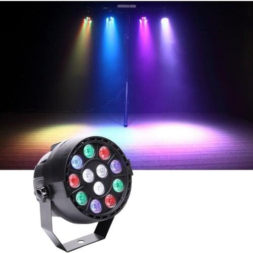 LED Par Lights RGBW Stage Lights DJ Lights Remote Control for Wedding Club Home Ballroom Festival Drop shipping