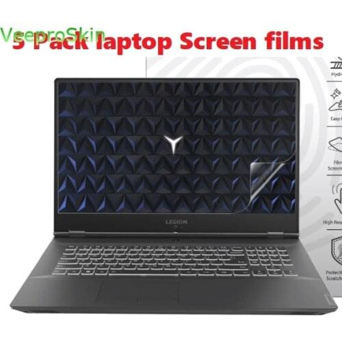 5pcs/pack For Lenovo Legion Y530 Y540 Y740 Y7000 y545 Y9000X 15.6/17.3 inch Clear/Matte Notebook Laptop Screen Protector Film