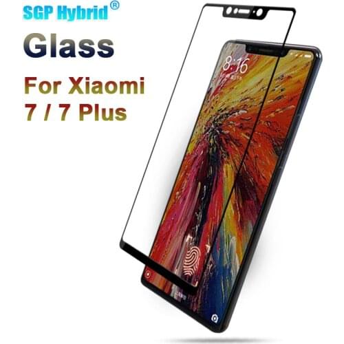 2.5D Full Cover Protective Glass for Xiaomi Mi 7 7 plus Screen Protector Tempered Glass for Xiami mi7 Mi 7plus Protecting Film