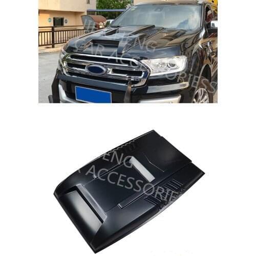 Bug Shields decorative parts raptor bonnetscoop hood cover Fit For EVEREST 2015-2019 car accessories car bonnet
