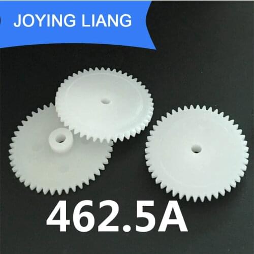 462.5A 0.5M 24mm Gear Wheel Modulus 0.5 46 Teeth Plastic Gears Toy Accessories 10pcs/lot