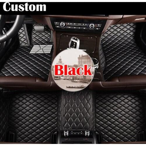Custom fit car floor mats for Volkswagen Beetle CC Eos Golf Jetta Passat Tiguan Touareg 3D car-styling carpet floor liner