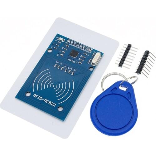 Free shipping MFRC-522 RC522 RFID RF IC card sensor module to send Fudan card,Rf module keychain 10pcs rfid kit