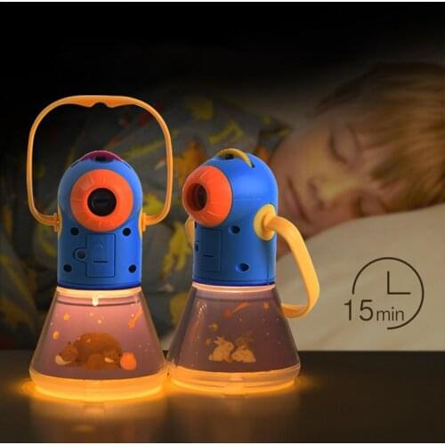 Childrens Multi-function Story Book Projector Three-in-one Starry Sleeping Light Baby Toy Night Light Fun Toy Gift