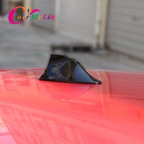 For Volkswagen Vw Passat B5 B6 Polo Sedan Golf Cars Shark Fin Antenna Car Aerials with Radio To Auto Roof Antena Sticker