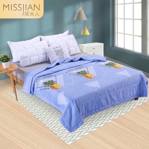 Breathable Quilt King Size79x91" Blankets For Summer Comforter Suitable For Adults Duvet Quilt Singe Size(59x79")