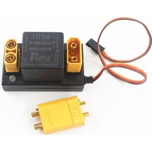 Rcexl 100A brush motor start electronic switch of relay v1.0 for DLE EME 35 55
