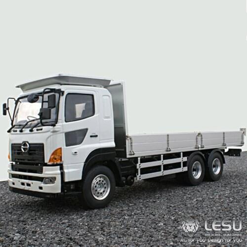 1/14 low-bed Hino700 6X4 flatbed truck chassis transport vehicle high torque electric model LS-20130009 RCLESU Tamiya truck