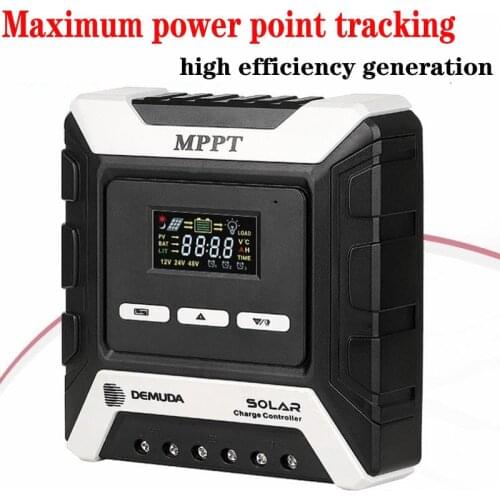 New solar controller MPPT 60A MPPT controller for intelligent maximum current charging photovoltaic system