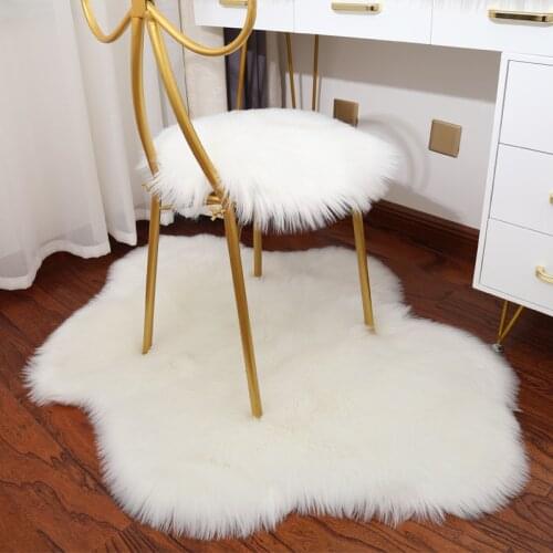 Plush cloud carpet woolly carpet bed carpet dressing table carpet princess room carpet Non-slip comfortable