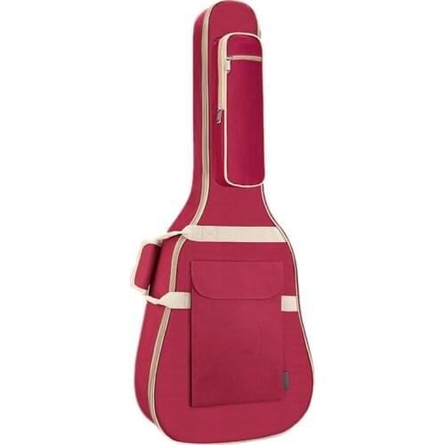 41/40 Inch Acoustic Guitar Bag,10Mm Thickened Sponge Dual Adjustable Shoulder Strap Acoustic Guitar Bag