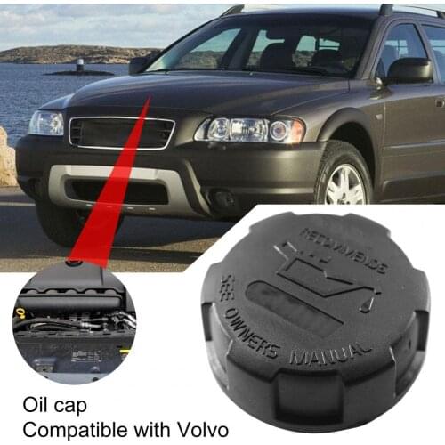 High-quality Engine Oil Filler Hat Leak-proof Replacement Spare Part ABS Oil Filler Cover 869288 for Volvo 240 244 245 740