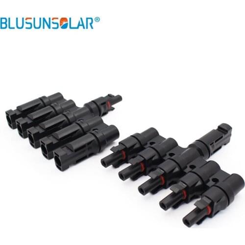 10 Pairs/Lot Hot Selling IP675 To 1 Branch Connector PV Connector Male And Female For Solar Panel System TF0168 Solar