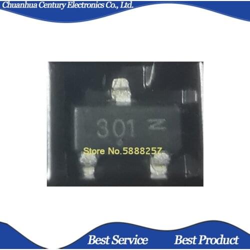 10 pcs/lot FDV301N FDV301 301 SOT23-3 Original and New In Stock