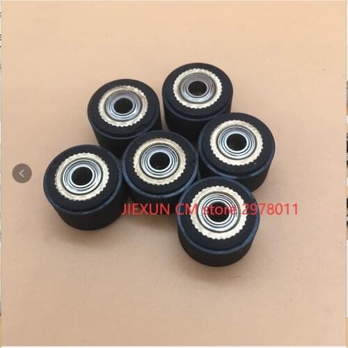 2PCS Graphtec FC8600 vinyl cutter pinch roller for Graphtec FC8600 FC8000 FC4500 cutting paper pressure pinch roller wheel
