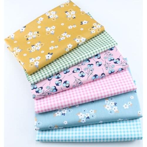 50x160cm Skin-Friendly Pure Cotton Twill Fabric Material for DIY Sewing Quilting Patchwork Handmade Cloth Dress for Baby&Child