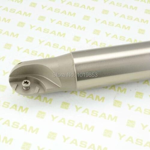 BCF 15R-C32-200L ball nose milling cutter arbor copy milling cutter for finish machining ZCET\W carbide inserts