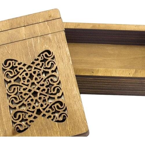 Wooden Game Box, Brain Teasers Puzzles Unlock Game Toy Wooden for Party Kids Adults