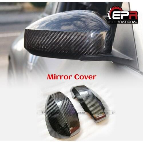 For Nissan Fairlady 350Z Z33 OE Carbon Glossy Mirror Cover Exterior Accessories kits