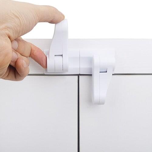 Kids Opening Handle Door Locks Baby Safety Equipment Door Lever Child Lock Cabinet Locks Baby Proofing Door Locks Deter