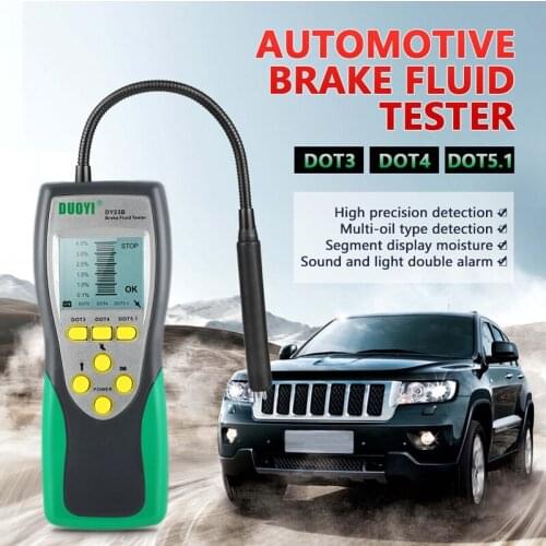 DY23 / DY23B Accurately test car water brake fluid content check universal tool quality car brake fluid tester