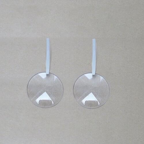 Customization of Optical Experimental Lens Prism with Convex Diameter 31Mm Focal Length54.92 K9 Material