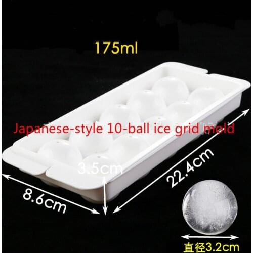 Summer round Eyeballs Jelly Japanese Ice Cube Creative Ice Maker with Lid 10 Grid 3 Grid Ice Cube Small Ice Hockey Ice Cube