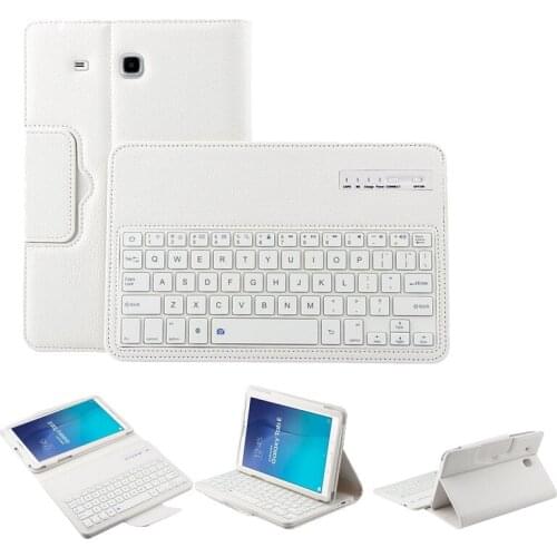 Magnetic Coque For Samsung Galaxy Tab E 9.6 T560 Case with Keyboard PU Removable Cover For Samsung Tab E 9.6 T560 Case