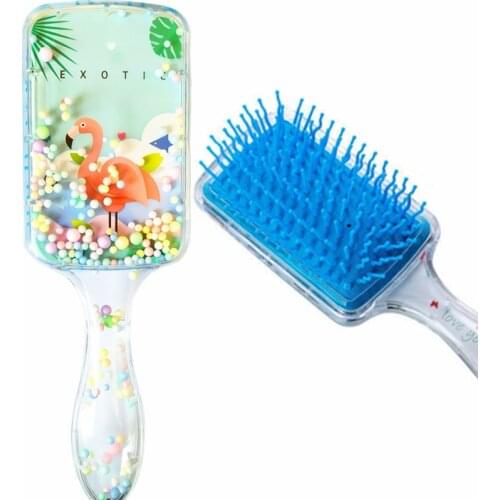 New Durable Kids Comb Anti-Static Massage Combs Hair Accessories Princess Hair Plastic Brush For Baby Girls Children