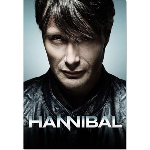 New Arrival Custom Hannibal Poster Home Decoration Fashion Silk Fabric Wall Poster Customize Poster 27X40cm30X45cm