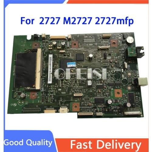1pcs X Free shipping 100% Original Test For HP2727 M2727 2727mfp Formatter Board CC370-60001 printer parts on sale