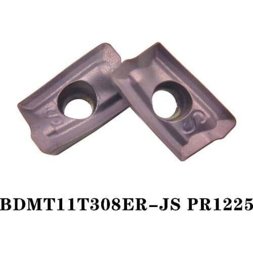 Original BDMT070304 BDMT11T308 BDMT070304ER-JS BDMT11T308ER-JS PR1125 PR1225 BDMT 11T308 070304 Milling Cutter Carbide Inserts