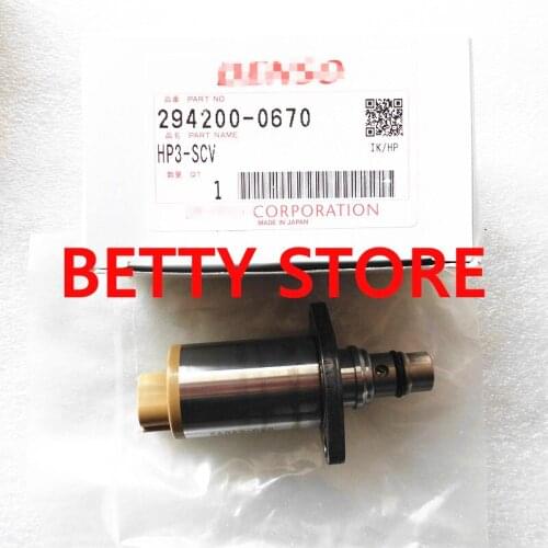 Original Suction Control Valve / ASSY Valve 294200-0670 for 6HK1 Diesel Engines 8981305080, 8981818310