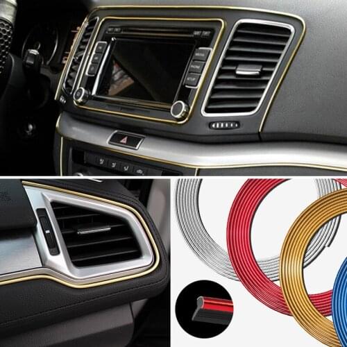 Car Interior Decoration Moulding Trim Decorative Strips Line For BMW m3 m5 e46 e39 e36 e90 e60 f30 e30 e34 f10 e53 f20 e87 x3 x5