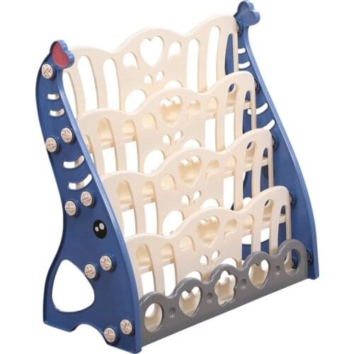 Multi-layer simple baby bookshelf toys storage rack home floor-standing children picture book shelf classification storage