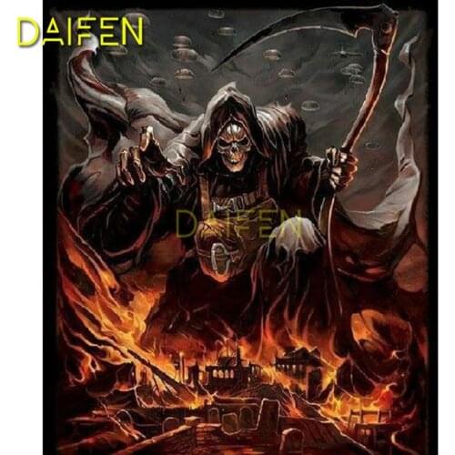 Full Round Diamond painting demon hell 5D DIY Diamond embroidery Cross stitch demon hell Full Square Diamond mosaic demon hell