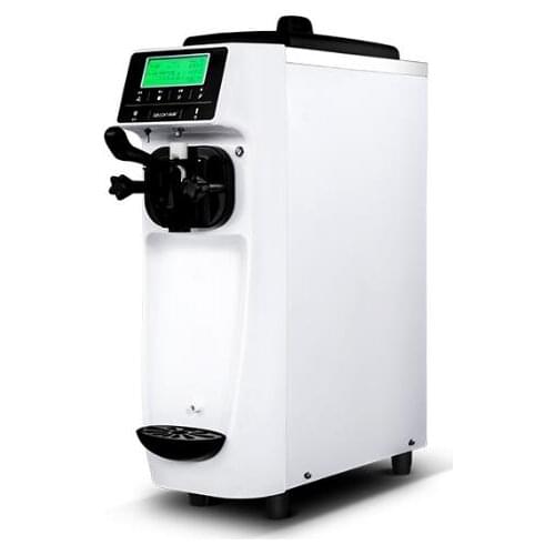 Commercial Ice Cream Maker 220V 1050W Stainless Steel Ice Cream Machine Automatic Soft Ice Cream Machine QBL-988