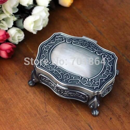 Size S Fashion Jewelry Case Zinc-alloy Box Arwen Evenstar Necklace Jewelry Packaging Display Gift Storage Box