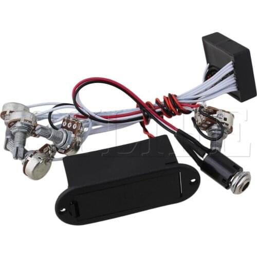 3 Band EQ Preamp Circuit For Active Bass Pickup EQ-B3T