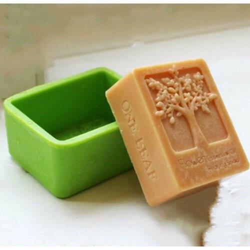 Happy Tree/Life Tree Silicone Soap Mold Craft Molds Handmade Soap Mould DIY