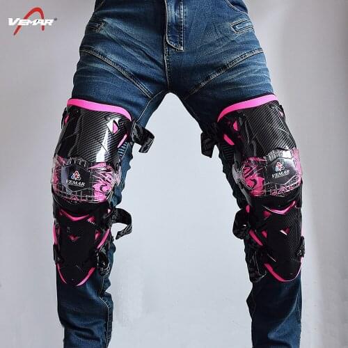Vemar New Motorcycle Knee Guards CE Motocross Knee Pad Motorcycle Knee Protector Gear Moto Racing Guards Safety Gears Race Brace