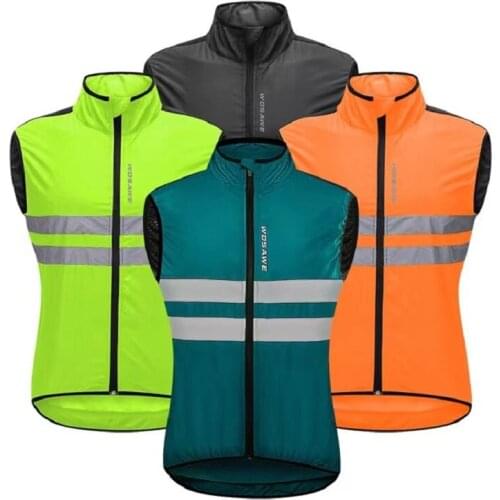 Wosawe Cross Border Mountain Bike Road Bike Night Riding Vest Mountain Bike Riding Suit Sleeveless Vest Cycling Vest