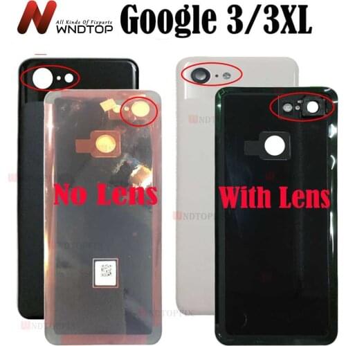 For HTC Pixel 3 Back Battery Cover Rear Door Housing Case Replacement For HTC Pixel 3XL Battery cover Google Pixel Battery Door