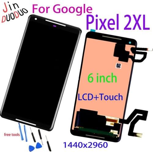 AAA+ For Google Pixel 2XL LCD Display Touch Screen Panel Digitizer Assembly For Pixel 2 XL Replacement Parts