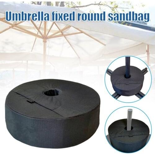 Umbrella Fixed Sandbag Round Oxford Cloth Household Sandbag Outdoor Canopys Fixed Support JDH88